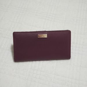 Kate Spade Stacy Laurel Way Leather Wallet